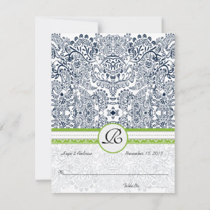 Invitation do-it-yourself vous cochez et pliez les Mariages d