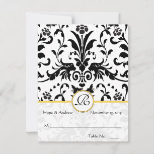 Invitation do-it-yourself vous cochez et pliez les Mariages d