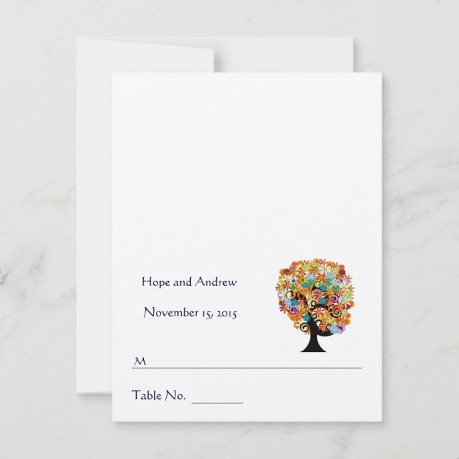 Invitation do-it-yourself vous cochez et pliez les Mariages d (Devant)