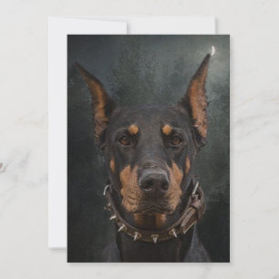 Invitation Doberman Pinscher
