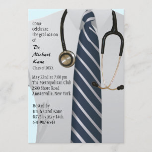 Invitation d'obtention du diplôme de DM