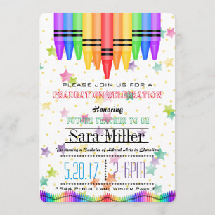 Invitation d'obtention du diplôme de professeur