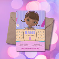 Doc McStuffins Anniversaire rose violet