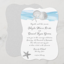 Dollar de sable et Starfish Blue Caribbean Beach