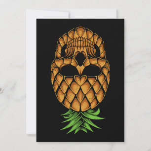 Invitation Don Upside Down Pineapple Pour Swingers Hommes Fem