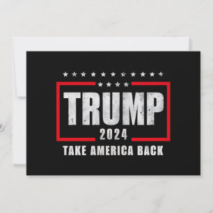 Invitation Donald Trump 2024 redonne l'élection américaine