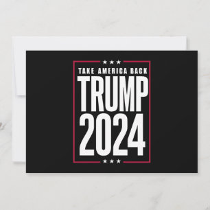 Invitation Donald Trump 2024 redonne l'élection américaine