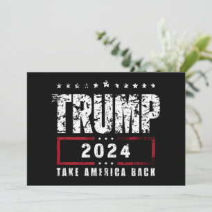 Invitation Donald Trump 2024 redonne l'élection américaine