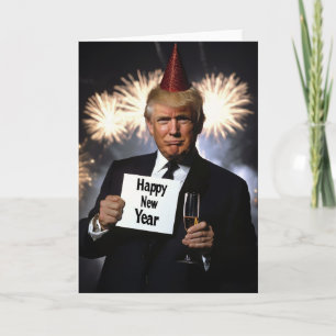 Invitation Donald Trump célèbre le Nouvel An avec style