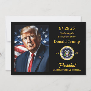 Invitation Donald Trump Inauguration Watch Party collecte de