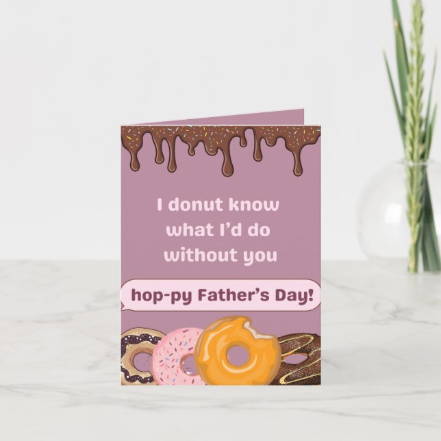 Invitation Donut Limited Fête des pères Edition (Devant)