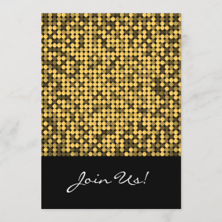 Invitation d'or du charme 5x7