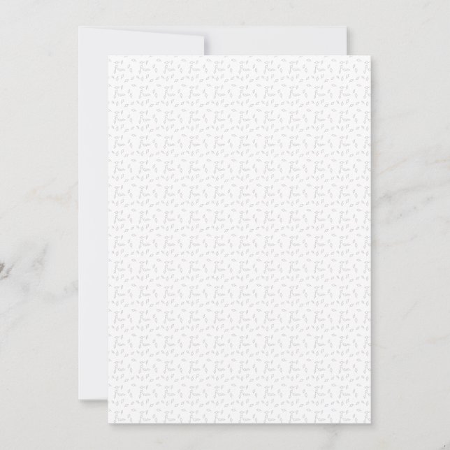 Invitation Dot, Dove Grey (Devant)
