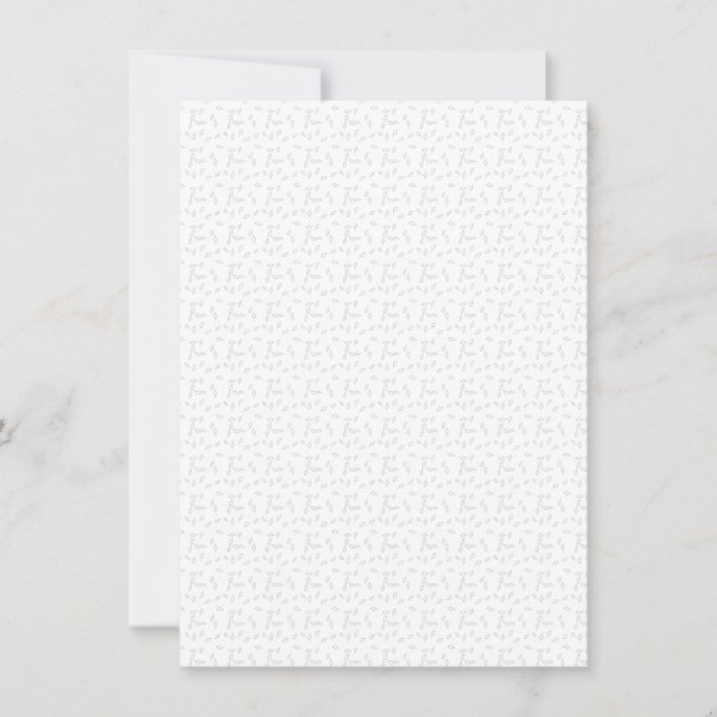 Invitation Dot, Dove Grey (Devant)