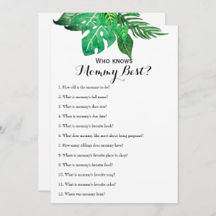 Invitation Double face - Jeux de 2 x Baby showers