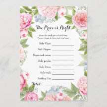 Double face - Jeux de 2 x Baby showers