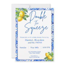 Invitation Double The Squeeze