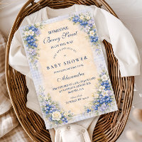 Douce Baby Shower Bleu Myrtille