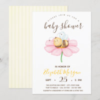 Douce Bébé Abeille Bourdon,Bandeaux Baby Shower