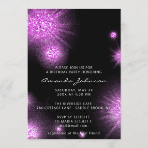 Invitation Douce nuptiale 16e 15e anniversaire Parties scinti