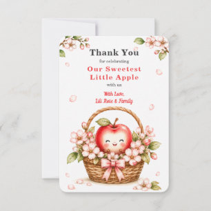 Invitation Douce Petite Baby Shower Fleur de Pommier