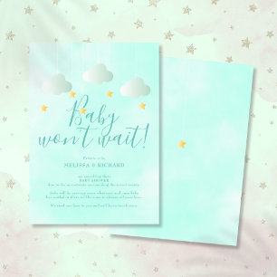 Invitation Douche d'annulation de baby shower par Mail Neutra