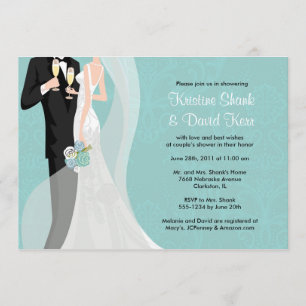 Invitation Douche de couples - version 1