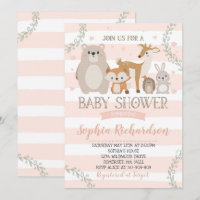 Douche lunatique d'invitation de baby shower de