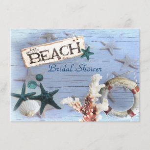 Invitation Douche nuptiale pour mariage à ancre vintage