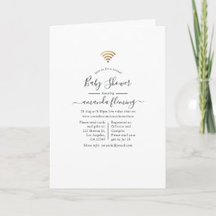 Invitation Douche virtuelle