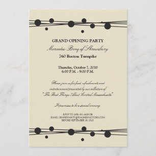 Invitation d'ouverture Mercedes-Benz