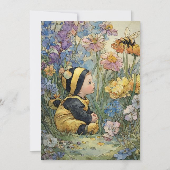 Invitation Doux comme Can Bee | Amour qui bourdonne (Devant)