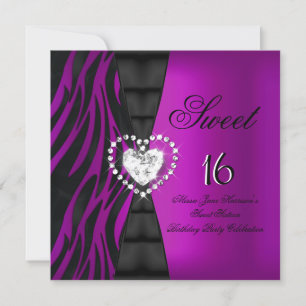 Invitation Douze ans c'est super Fête d'anniversaire seize an