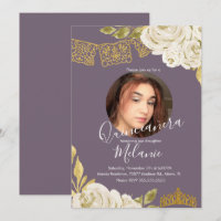 Douze ans sucrés Faux Fleurs de Glitter d'Ivoire P