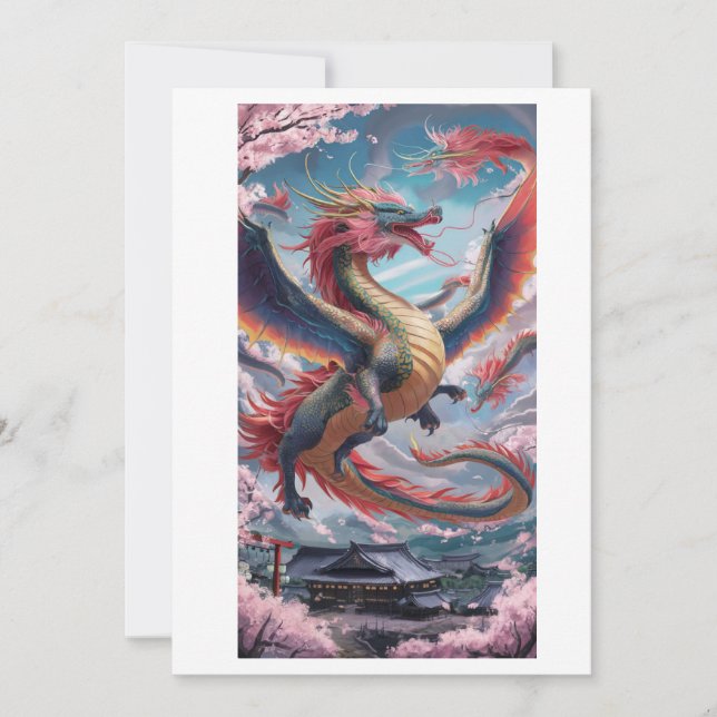Invitation dragon (Devant)