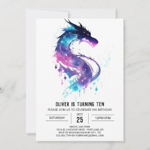 Invitation Dragon Adventure Imprimable Anniversaire