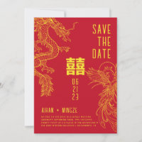 Dragon et Phoenix Enregistrer la Date