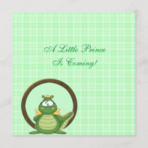 Invitation Dragon vert