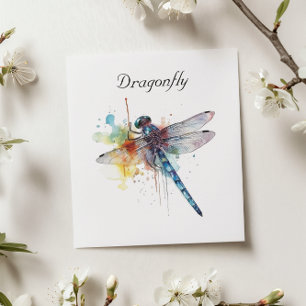 Invitation Dragonfly colorée personnalisable