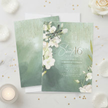 Dragonfly Floral Sweet 16 Vert de Sauge ID1310