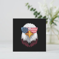 Drapeau Américain Aigle Patriotique 4 Juillet