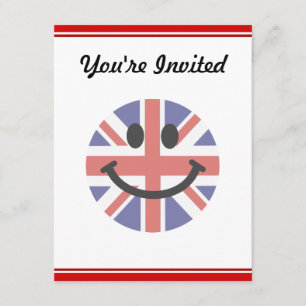 Invitation Drapeau britannique