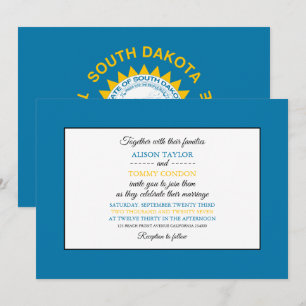 Invitation Drapeau du Dakota du Sud, Drapeau du Dakota du Sud