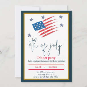 Invitation Drapeau Parti Patriote
