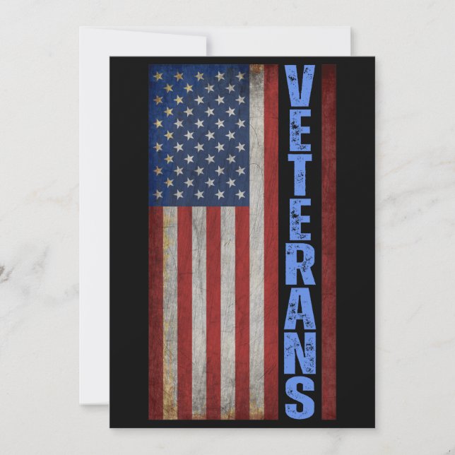 INVITATION DRAPEAU USA DES VÉTÉRANS 4 JUILLET  (Devant)