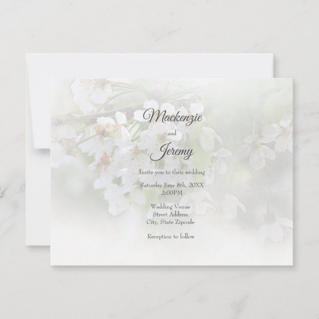 Invitation Dream Blossoms (Devant)