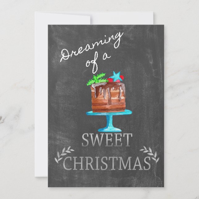 Invitation Dreaming of a Sweet Christmas ! (Devant)