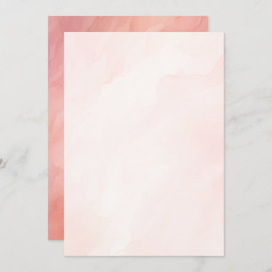 Invitation Dreamy Pink Aquarelle Arrière - plan pour papier V