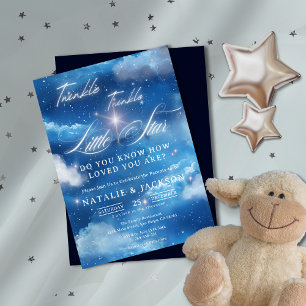 Invitation Dreamy Twinkle Little Star Baby shower