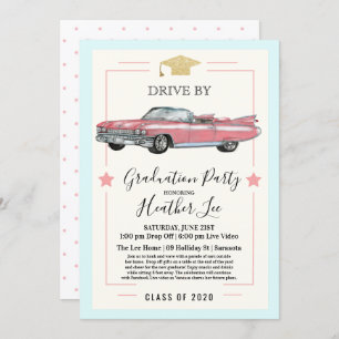 Invitation Drive By Virtual Female Graduation Party